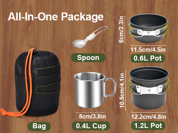 camping cookware