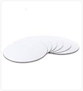Transon 6-Pack Round Canvas Panel for Painting 12inch