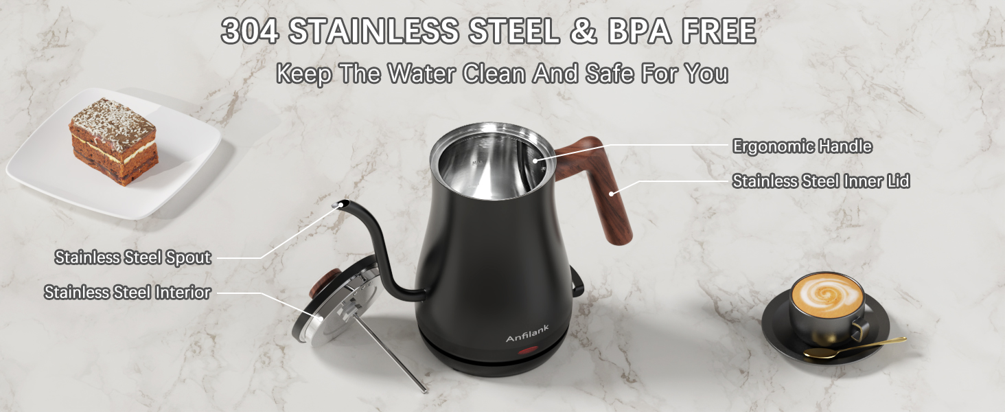 stainless steel electric kettle