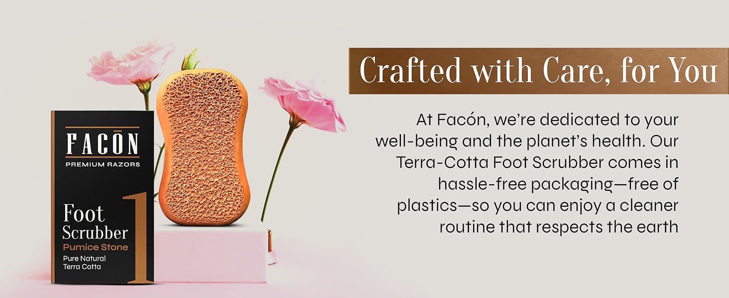 Facón Pumice Stone Exfoliating Foot Scrubber
