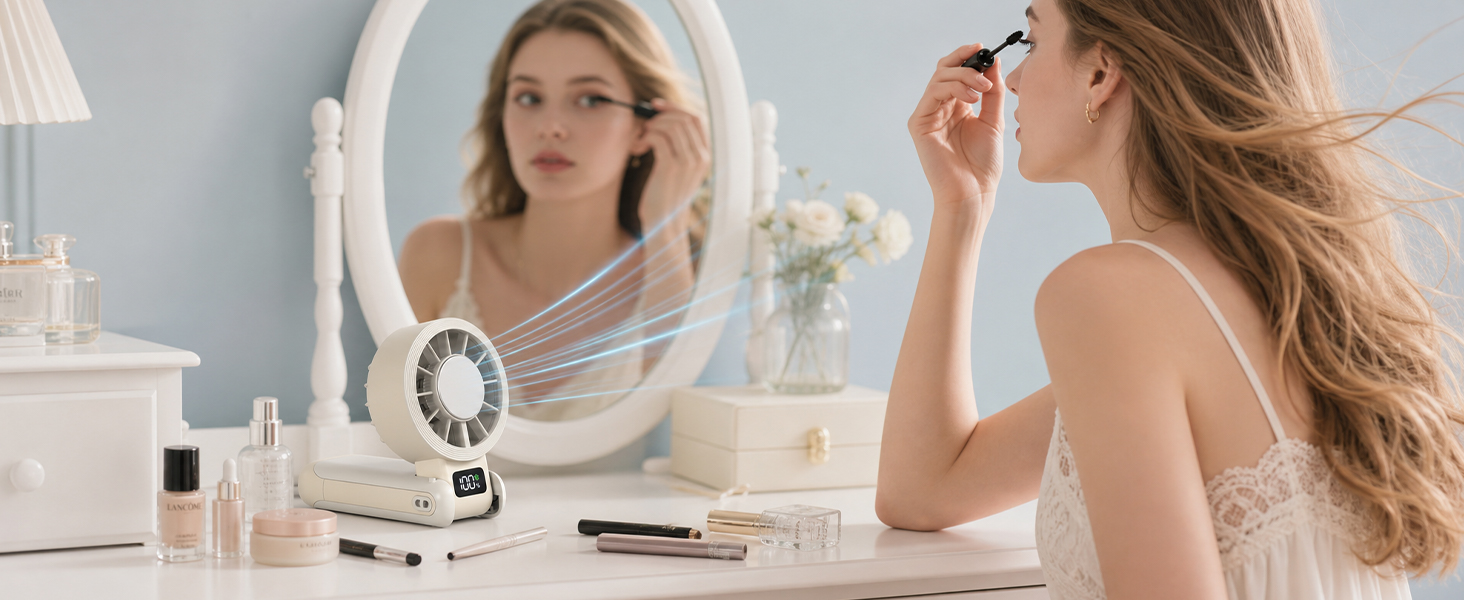 make up fan