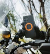 Quad Lock 1" Ball Adaptor Motorcycle Phone Mount for iPhone, Galaxy, Pixel Cases and Universal Ad...