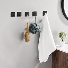 adhesive shower hooks