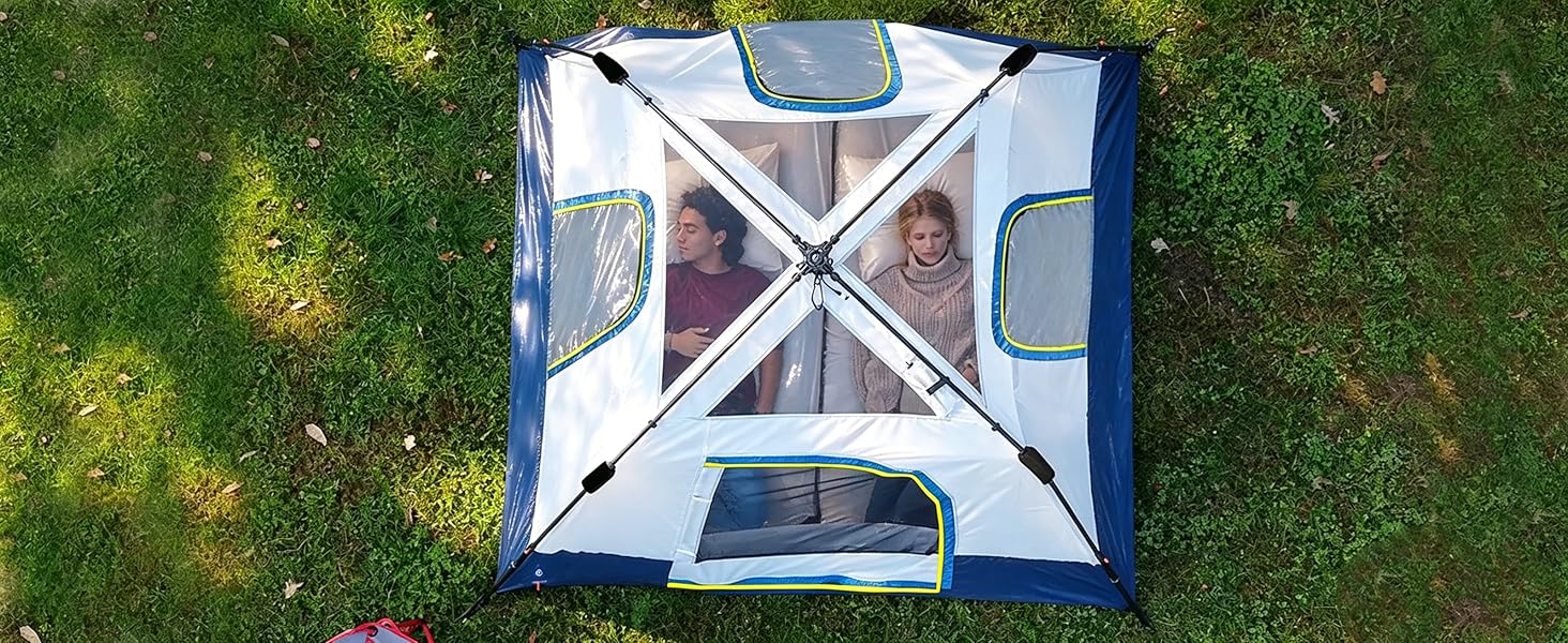 Camping Tent with Instant Setup, 3/4 Person