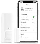SwitchBot Door Alarm Contact Sensor - Smart Home Security Wireless Window Alarm and Door Sensor, ...