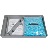 PetSafe Official ScoopFree Complete Reusable Tray - Includes 4.3 lb of Premium Blue Crystal Litte...