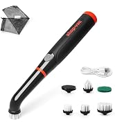 Shop-Vac Electric Spin Scrubber with 2000RPM Motor, Cordless, 90Min Runtime | 5 Replaceable Heads...