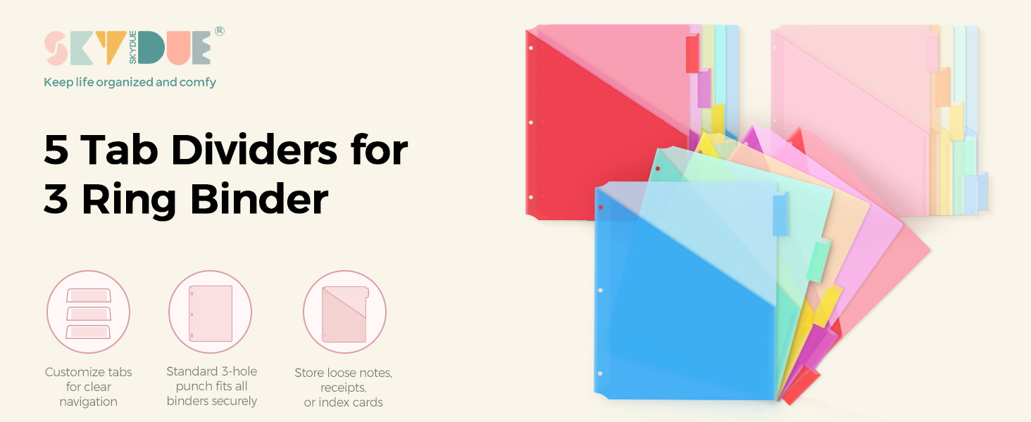 binder dividers