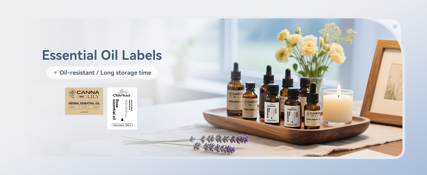 NIIMBOT M2 Thermal Transfer Labels for Small Businesses, Jewelry, Jar, Logo, Name, Date Labeling