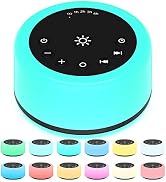 ColourNoise Sound Machine White Noise Machine 12 Colors Night Lights Brown Noise Machine with 30 ...