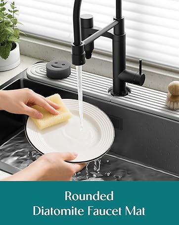 stone drying mat for kitchen counter