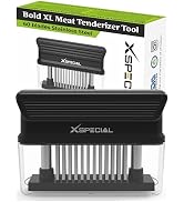BOLD XL 60 BLADE MEAT TENDERIZER - The Only Tool You'll Ever Need: Cheap Cuts Taste Steakhouse-Qu...