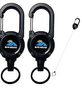 Yojaro Retractable Keychain Heavy Duty 2Pack
