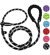 Dog Leash, 6 FT Heavy Duty Dog Leash, Durable Premium Quality Strong Training Rope Slip Leash wit...