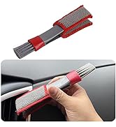 Smeyta Double Head Brush for Car Clean 1Pack,Car Brushes for Detailing Interior,Air Conditioning ...