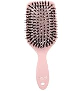 Cricket Hapi Anti-Static Joy & Shine Boar Paddle Brush - Ultra-Soft Cushion Pad, Rich, Dense Boar...