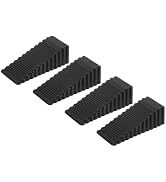 uxcell 4 Pcs Door Stoppers for Bottom of Door, 28mm/1.10 Inch Door Stops, Rubber Door Stopper Wed...