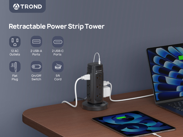 retractable power cord