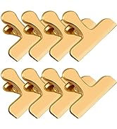 8 Pack 3 Inch Wide Stainless Steel Chip Clips Food Bag Clips Heavy Duty Food Bag Clamp, Chip Clip...