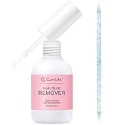 Curvlife Multi-functional Brush-on Nail Glue Remover 20ml for Press On and Fake Nails - Cuticle P...