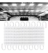 Linkstyle 12V Van Interior Lights, Super Bright 90 LEDs 3030 200LM Ceiling Dome Lamp Lights for C...