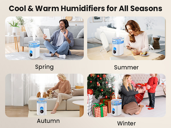 warm and cool mist humidifiers