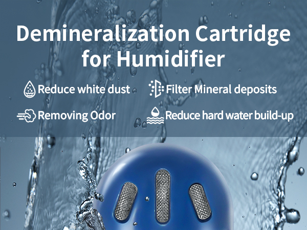 demineralizer for humidifiers