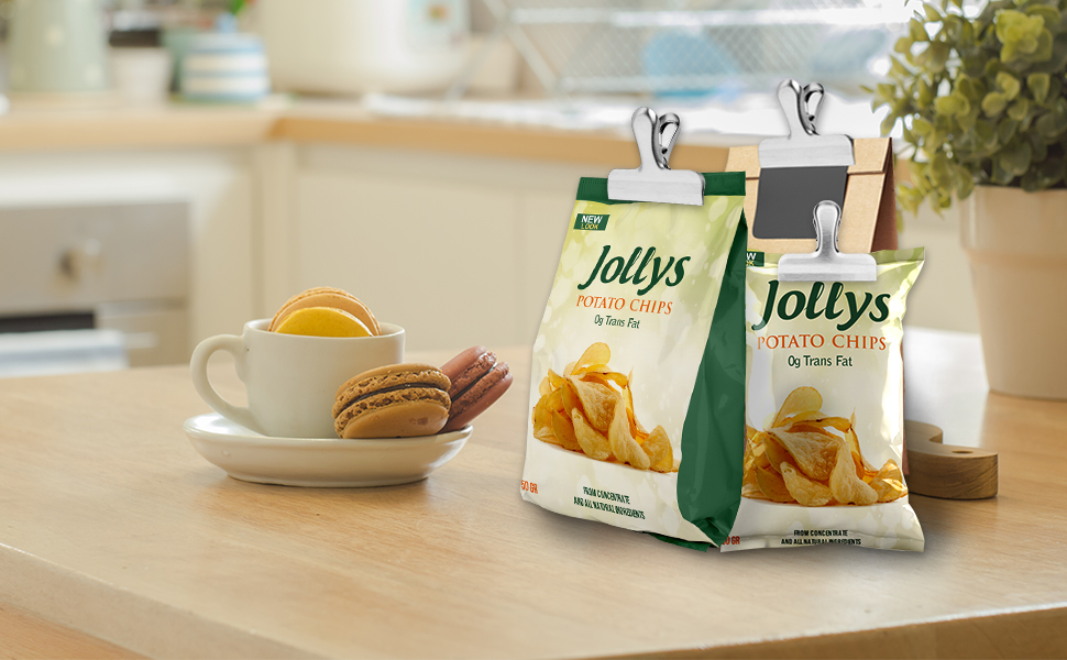 Stainless Steel Heavy-Duty Food Bag Clips