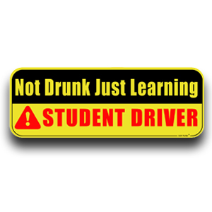 student driver magnet