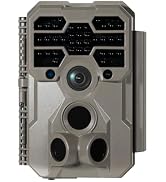 GardePro A60 Trail Camera (Non-Cellular, Non-WiFi), Enhanced Low-Light Performance, True 4K Video...