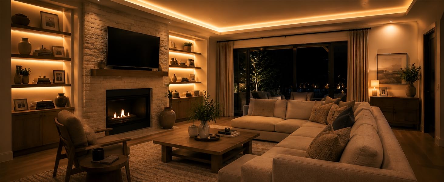 modern living room lighting