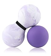 TXJ Sports Massage Ball for Deep Tissue Massage, Myofascial Release, Trigger Point Therapy, Lacro...
