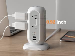 Widely Spaced Outlet