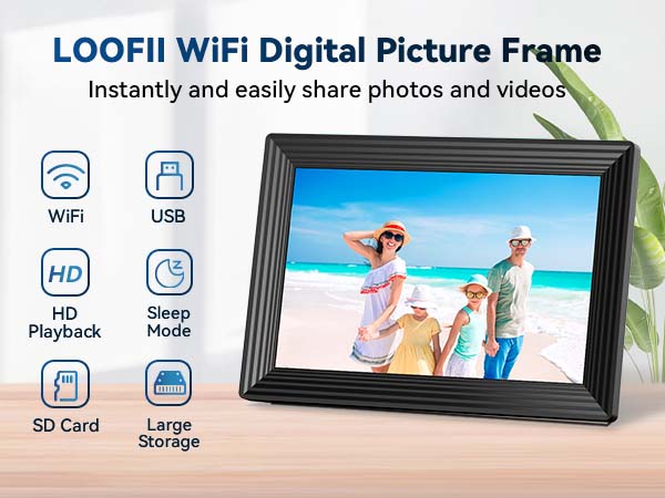 Frameo 10.1" WiFi Digital Picture Frame