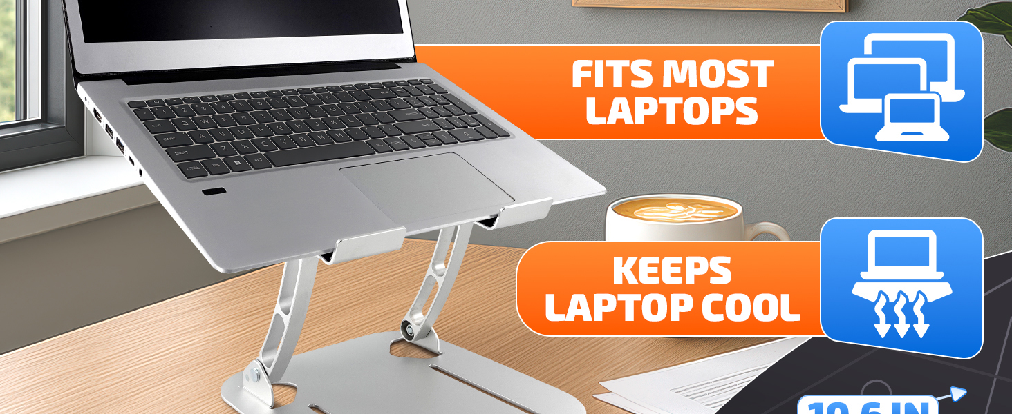 laptop adjustable stand for desk laptop stand riser laptop desktop stand ergonomic laptop stands