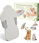 Songhello Dog Nail Scratch Board Handheld with Hand Strap, Frosted EVA | Non-Slip Dog Nail File B...