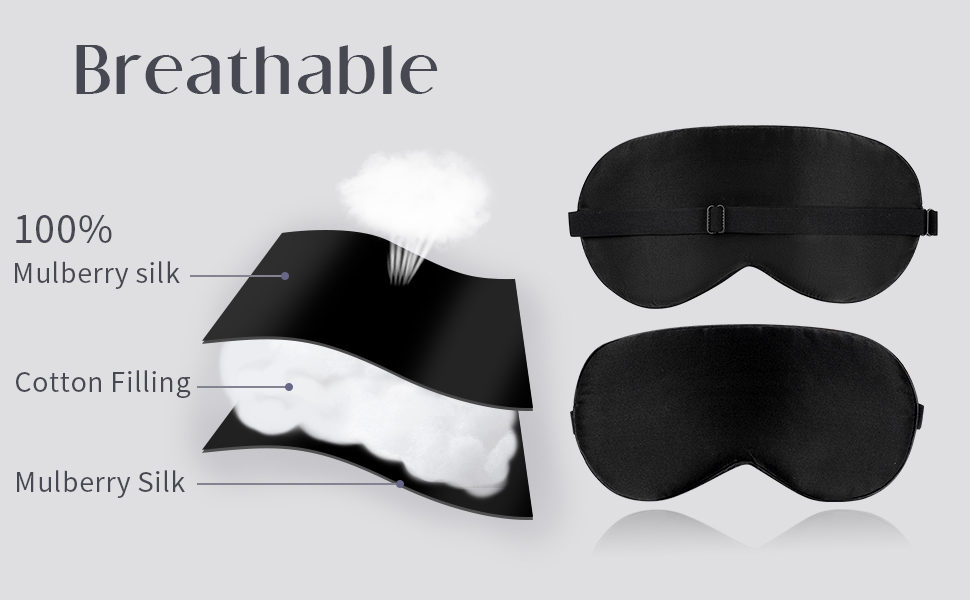 Breathable one, won't make your hot or sweaty.