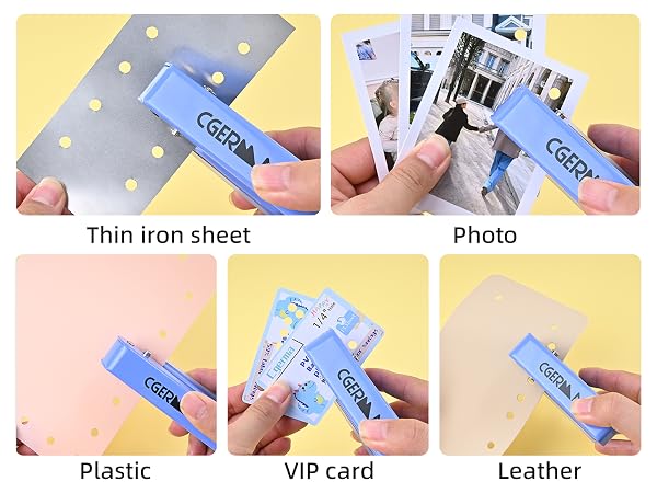 single hole punches