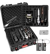 Pistol Gun Case for Multi Handguns - Hold Multiple Pistols & Magazines, Pre-cut Waterproof Hard S...