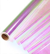 Iridescent cellophane wrap