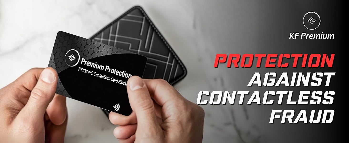 RFID/NFC Anti-Theft Blocking Fraud Protective Cards