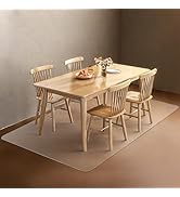 Azadx Office Chair Mat for Hardwood Floor, 6'×9' Clear Desk Chair Mat for Hardwood Floor Large Pr...