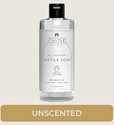 Castle Soap All-Purpose Castile Soap | Multi-Use Gentle Cleanser for Hair, Body, Hands, & Home | ...