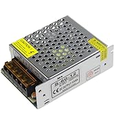 ALITOVE 12V 5A 60W Power Supply Adapter Universal Regulated Switching Transformer AC110V to DC 12...