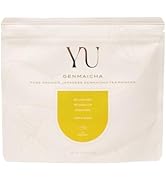Yu Tea Organic Genmaicha Green Tea Powder | Japanese Green Tea & Roasted Brown Rice | Low Caffein...