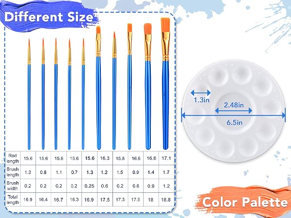 paint brushes set