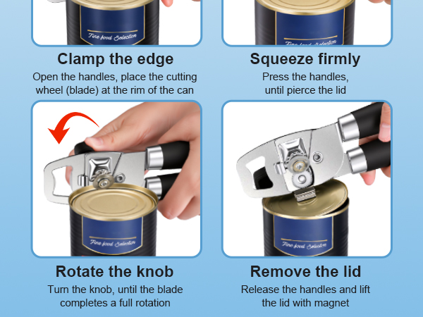 manual rotary can opener