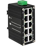 Mini Industrial Switch 10 Ports Gigabit Switch Hardened 10 Port RJ45 10/100/1000Mbps Ethernet Swi...