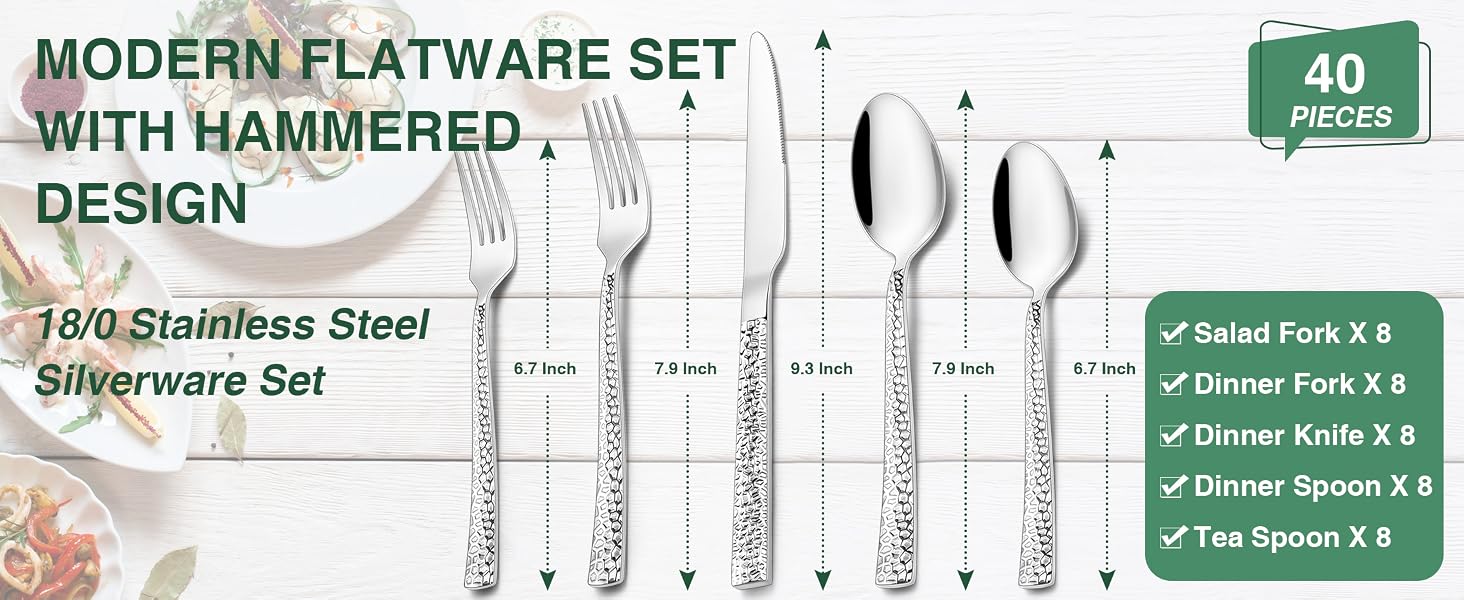silverware set