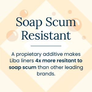 Soap scum resistant